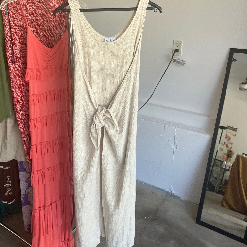 Linen summer dress